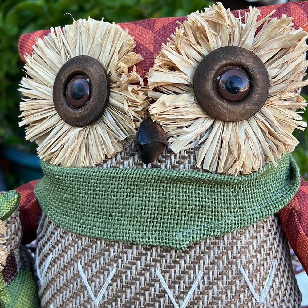 🍁 New Owl Family Fall Accent / Door Stopper 🍁 - Picture 14 of 17